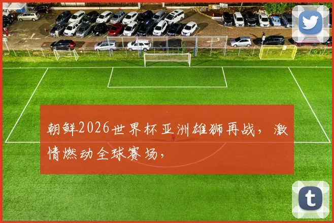 朝鲜2026世界杯亚洲雄狮再战，激情燃动全球赛场，